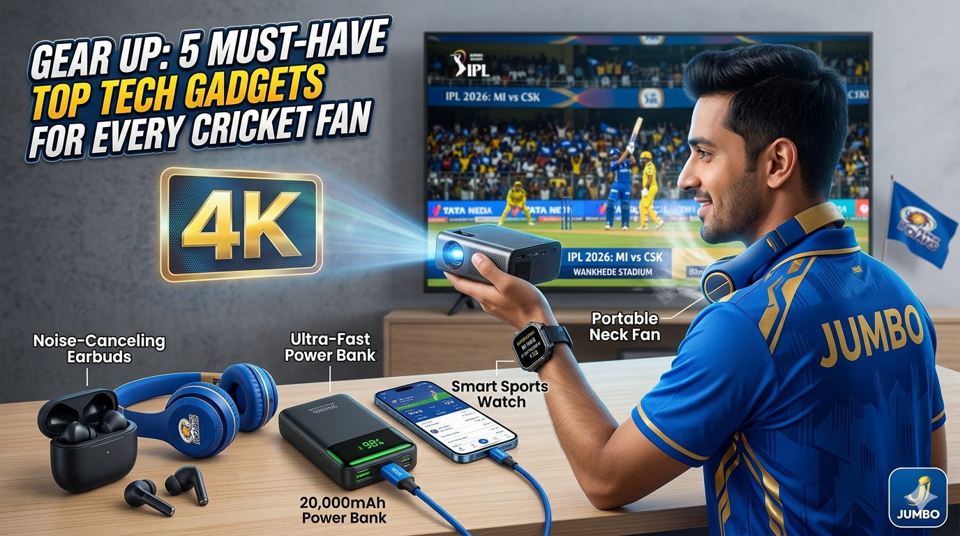 Gear Up: 5 Must-Have Top Tech Gadgets for Every Cricket Fan