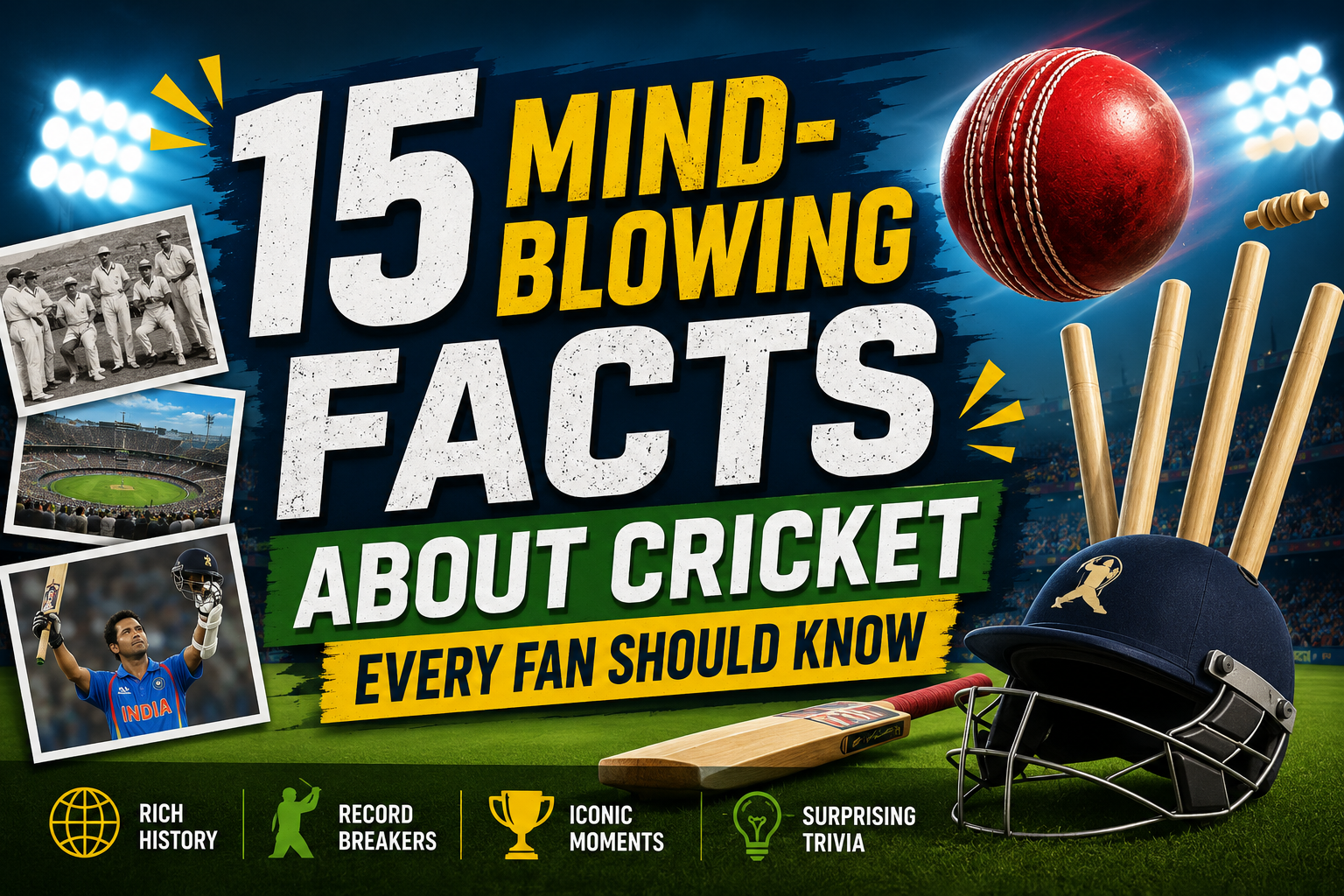 15 Mind-Blowing Facts About Cricket Every Fan Should Know