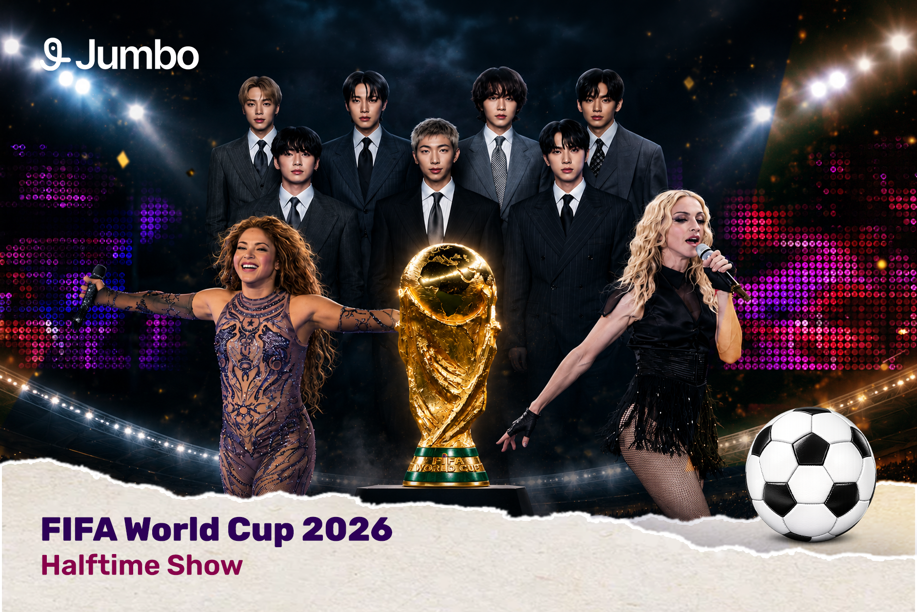 FIFA World Cup 2026 Halftime Show: BTS, Madonna & Shakira Set to Make History