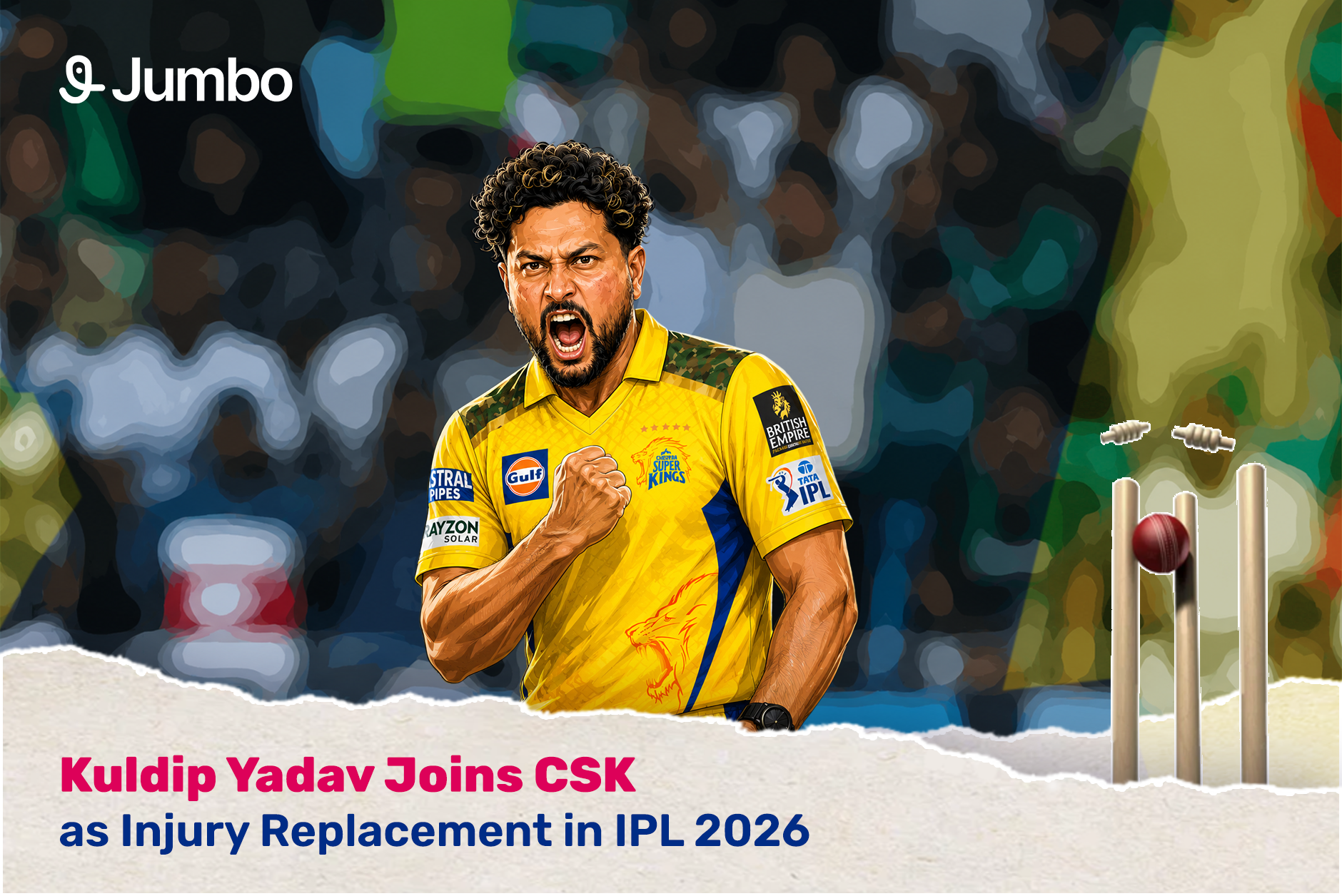 Kuldip Yadav Joins CSK as Injury Replacement in IPL 2026