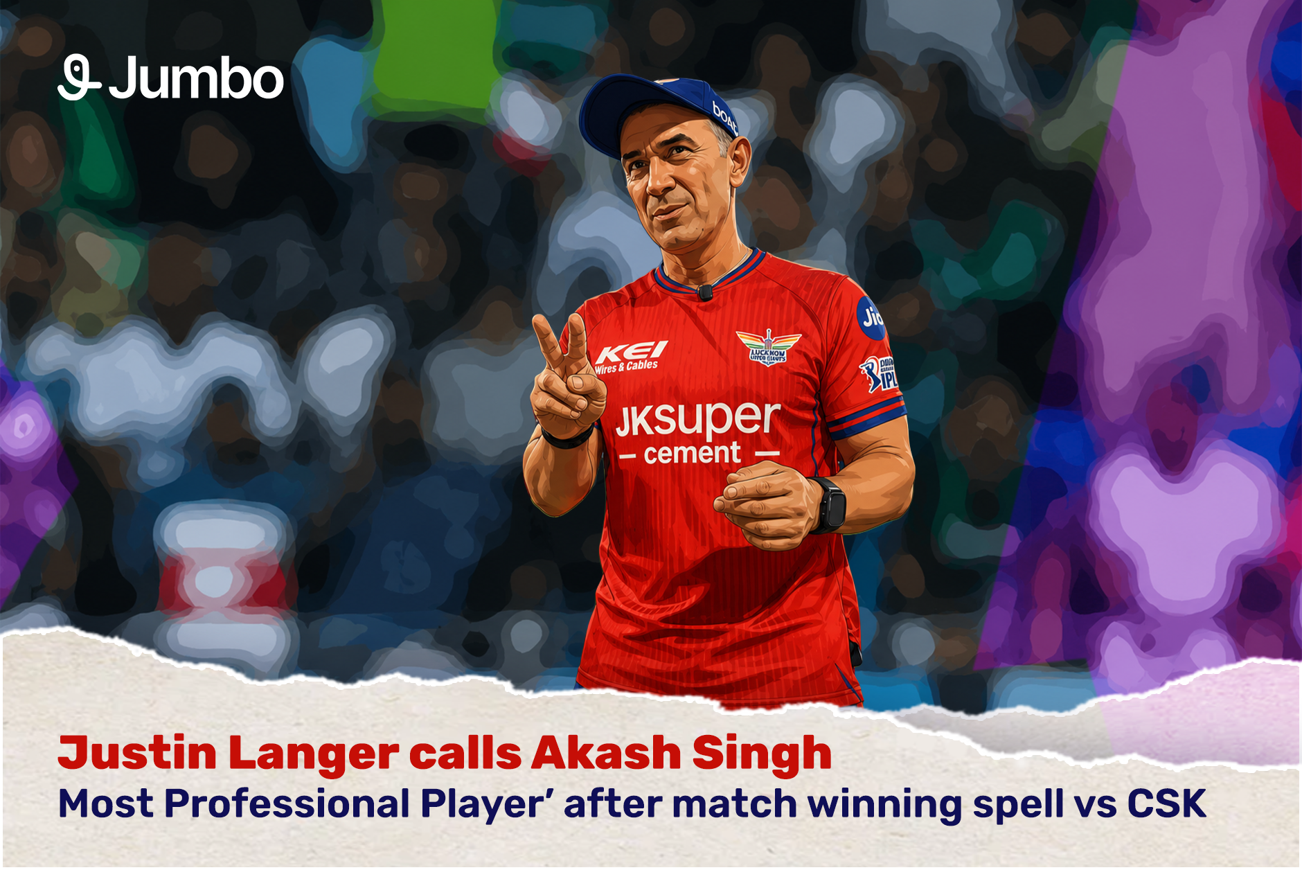 Justin Langer calls Akash Singh ‘Most Professional Player’ after match winning spell vs CSK
