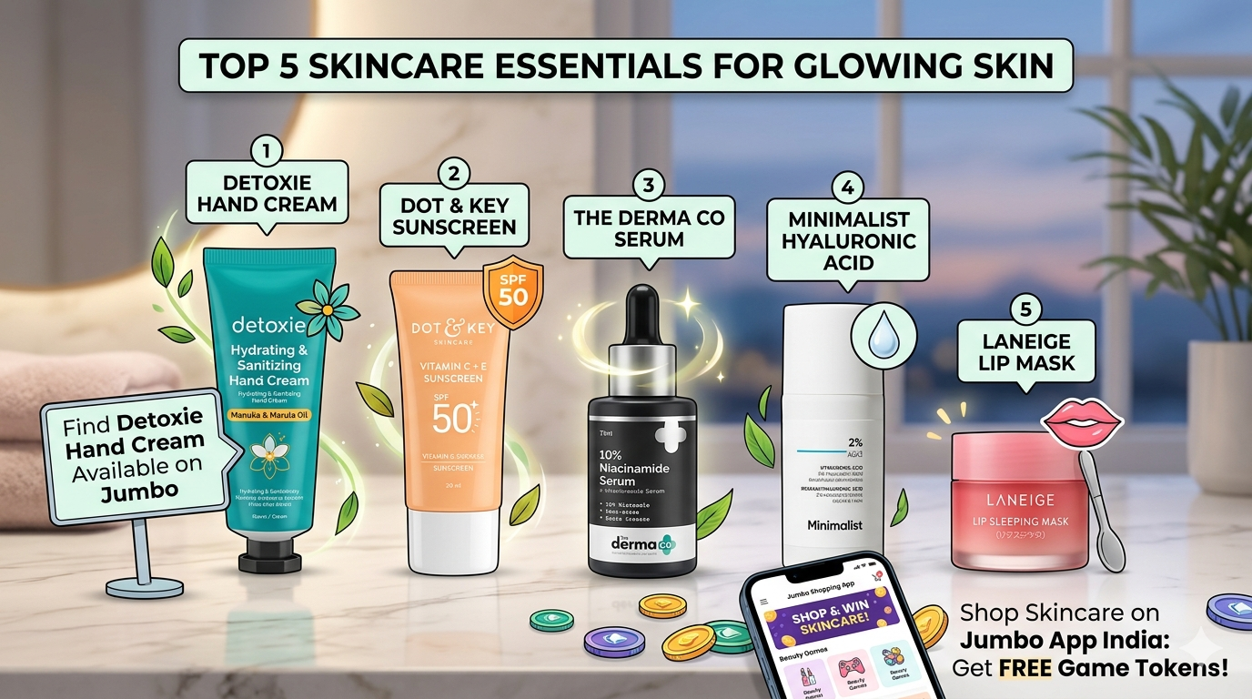 Self-Care Sunday: 5 Skincare Essentials for Glowing Skin