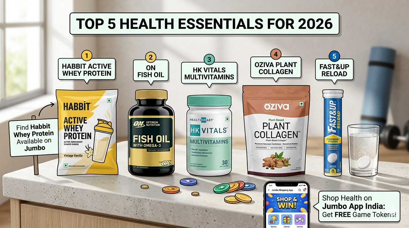 Top 5 Health Essentials for Your 2026 Fitness Goals