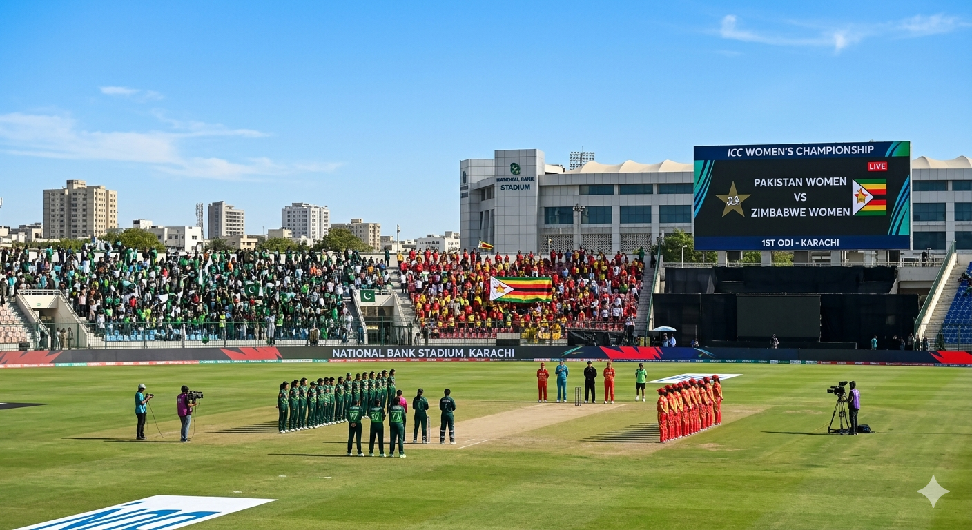 History in Karachi: Pakistan Women Take on Zimbabwe in Series Opener