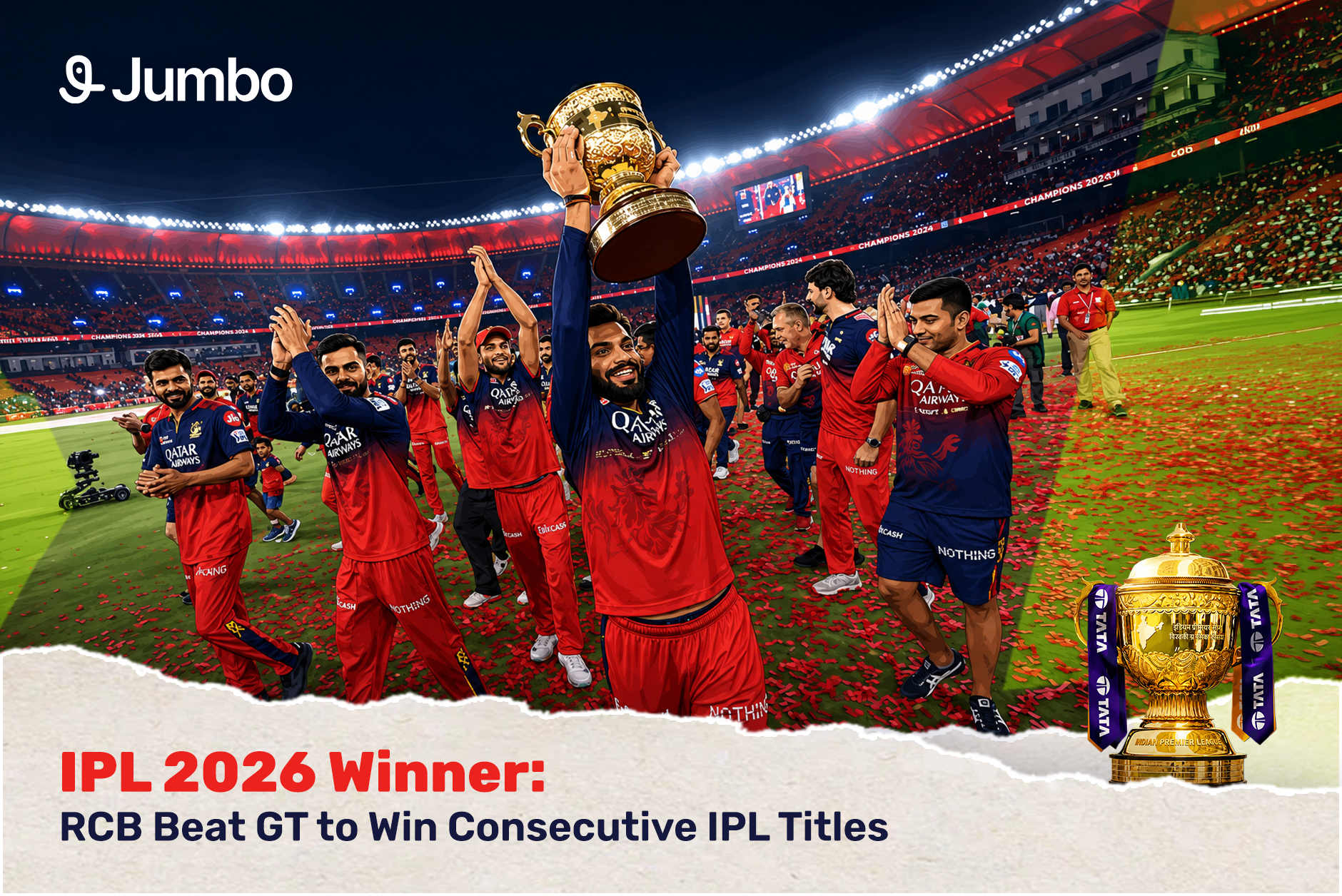 IPL 2026 Winner: RCB Create History with Thrilling Final Victory Over GT