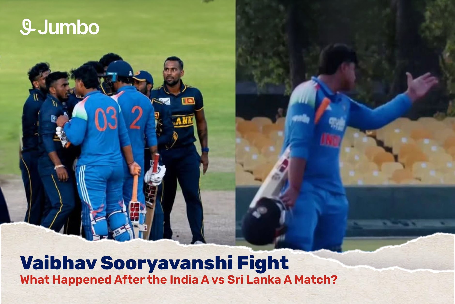 Vaibhav Sooryavanshi Fight: Young Star’s Heated Moment Followed by a Heartwarming Gesture