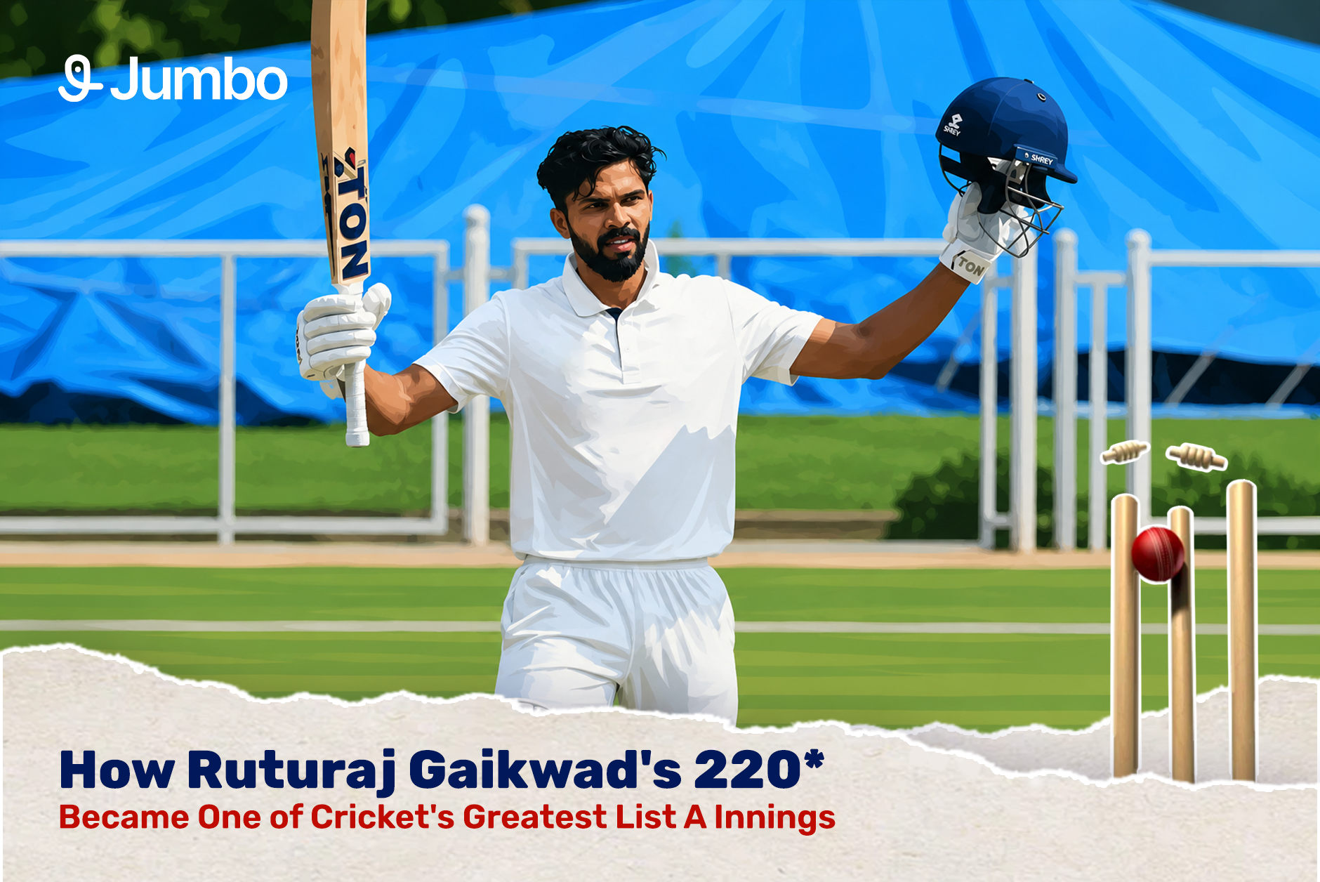 Ruturaj Gaikwad Historic 220*: The Innings That Rewrote Cricket History